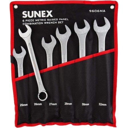 Gourmetgalley Raised Panel Metric Combination Wrench Set GO3645518